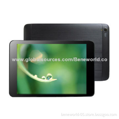 Ultra Slim 7.85-inch IPS Quad-core 3G Tablet PC with CE, RoHS, FCC